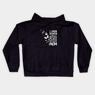 Heaven is beautiful place Kids Hoodie